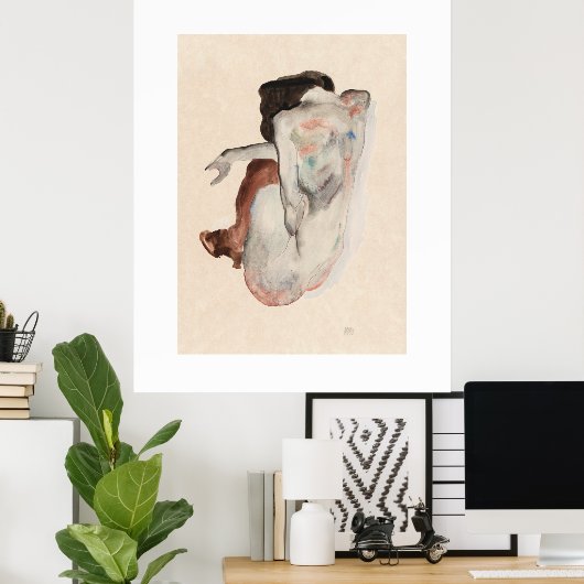 ART POSTER : EGON SCHIELE : 1912 (Bureau à domicile)