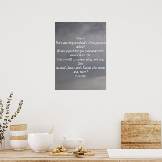 ART POSTER ET STYLE DE CONCEPTION (Cuisine)