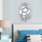 ART POSTER FOIL PRINT ET STYLES DE DESIGN (In situ (chambre))