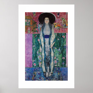 ART POSTER : GUSTAV KLIMT : ADELE BLOCH-BAUER 1912