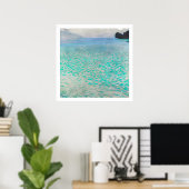 ART POSTER : GUSTAV KLIMT : ATTERSEE (Bureau à domicile)