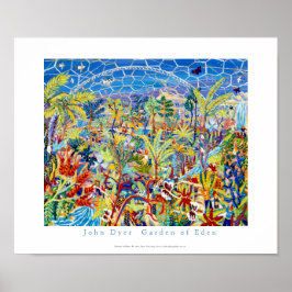 Art Poster: Het Eden-project van John Dyer Poster