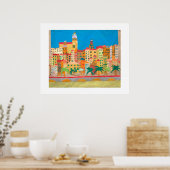 Art Poster: Menton Poster (Keuken)