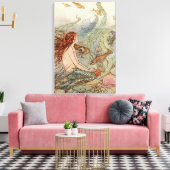 ART POSTER MERMAID PRINT (Insitu (Woonkamer))