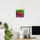 Art Poster "Psychedelic" (Thuiskantoor)