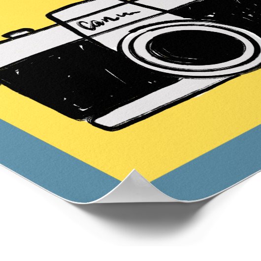 Art poster vierkant 8x8 (Hoek)