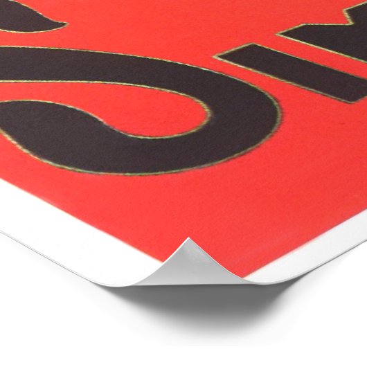 Art poster vintage - Vélos Simplex (Coin)