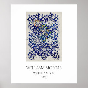 ART POSTER : WILLIAM MORRIS : COULEUR D'EAU 1883