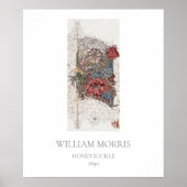 ART POSTER : WILLIAM MORRIS :HONEYSUCKLE (Voorkant)