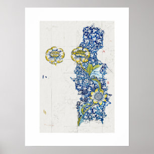 ART POSTER : WILLIAM MORRIS : KENNET : 1883