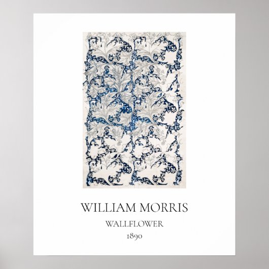 ART POSTER : WILLIAM MORRIS : WALLFLOWER (Devant)