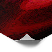 Art Posters Digitale Abstracte Computer Art Print (Hoek)