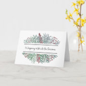 Art pour la carte de Noël (Fleur jaune)