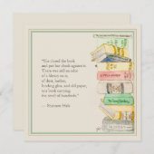 Art pour la Charité - Carré de carte (Devant / Derrière)