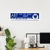 Art pour le public - Poster WPA - (Bureau à domicile)