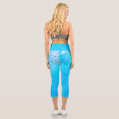 Art pour les océans Aqua Capri Leggings (Verso)