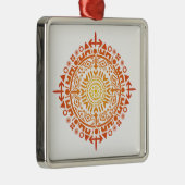 Art primitif-Soleil ornement personnalisé (Droite)