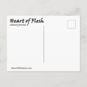 Art Print Briefkaart - Eva en de Slang (Achterkant)