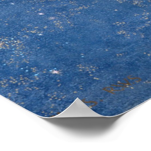 Art Print, pre-Raphaelite Night Poster (Hoek)