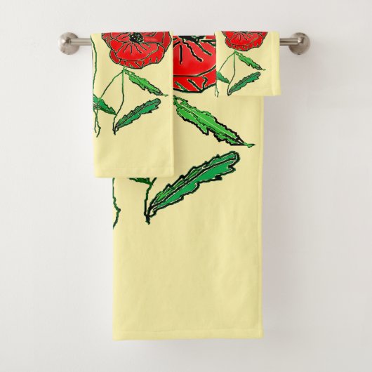 Art Red Poppy (En situation)