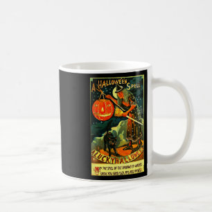 Art Retro Halloween Witch Koffiemok