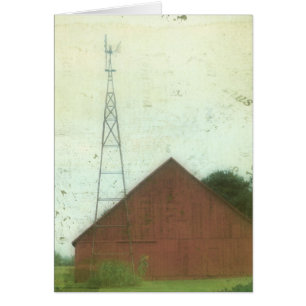 Art rouge de grange