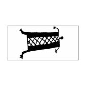 Art rupestre du Sud-Ouest, pétroglyphe tampon en c (Impression)