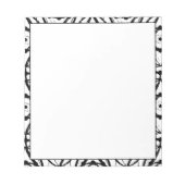 Art Schetch Black & White Notitieblok (Voorkant)