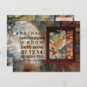 ART-SHOW BRIEFKAART (Voorkant / Achterkant)