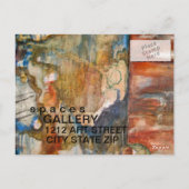 ART-SHOW BRIEFKAART (Achterkant)