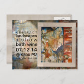 Art Show Briefkaart (Voorkant / Achterkant)