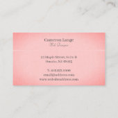 Art Simple Professionnel, Carte de visite Moderne (Dos)