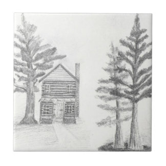 Art Sketch-keramische Tegel Tegeltje