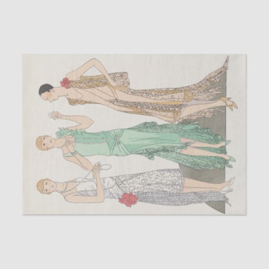 Art, Smaak, Beauty, 1929 Tissuepapier (Voorkant)