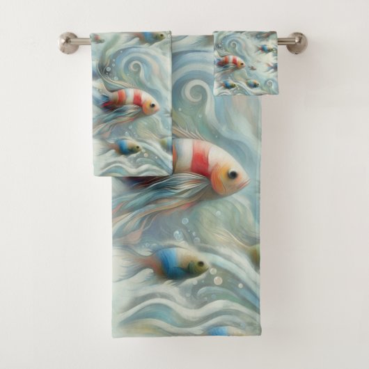 Art sous-marin du poisson et du corail dans les pe (En situation)