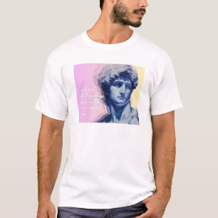 Art Sterft Nooit T-shirt David Beeldhouwwerk