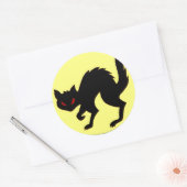 Art Sticker pour chats noirs de l'Aéronef de la Se (Enveloppe)