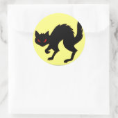 Art Sticker pour chats noirs de l'Aéronef de la Se (Sac)