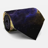 Art Stucco Mosaic Nebula Cluster Cravate (Roulé)