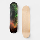 Art Stucco Mosaic Nebula Cluster Skateboard (Recto)