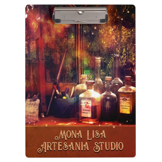 Art Studio-klembord (aanpasbaar) Klembord (Voorkant)