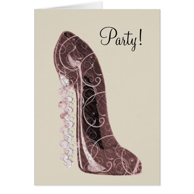 Art stylet floral de chaussure (Devant)