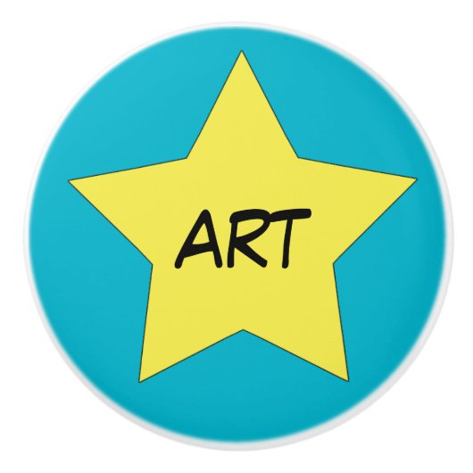 Art Supplies organisatie superheldenknoppen Keramische Knop (Voorkant)