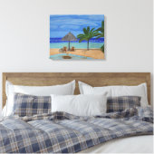 art sur toile des Maldives (Insitu(Chambre))
