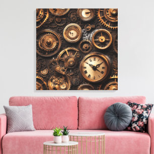 Art sur toile Steampunk vintage