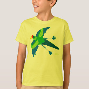 Art T-Shirt: Crazy Parrot TShirt