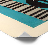 Art Tatum - Erroll Garner affiche jazz - Piano (Coin)