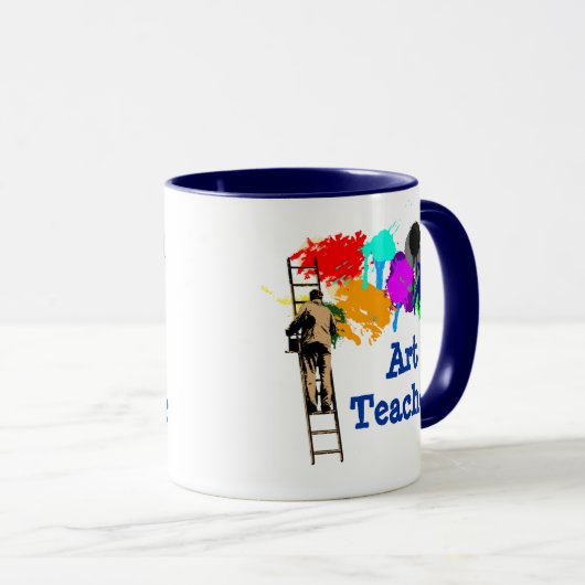 Art Teacher Coffee-Mok Mok (Voorkant rechts)
