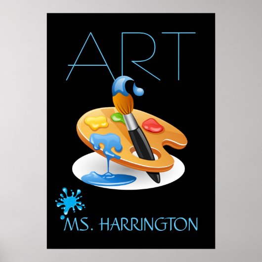 Art Teacher Poster - SRF (Voorkant)