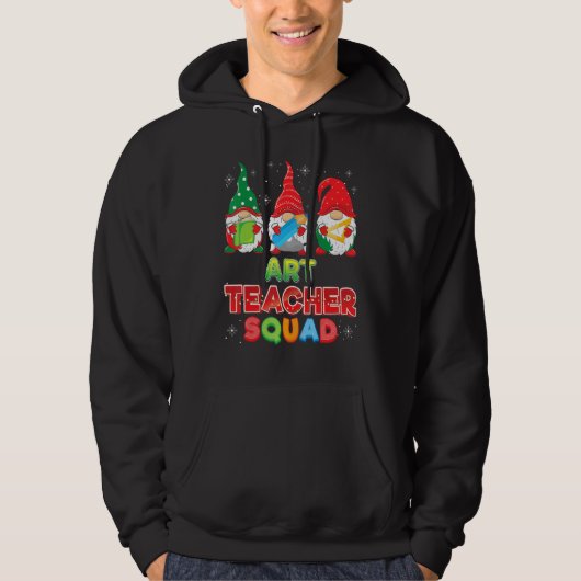 Art Teacher Squad Kerstmis Gnomes Gnome Sweater U (Voorkant)